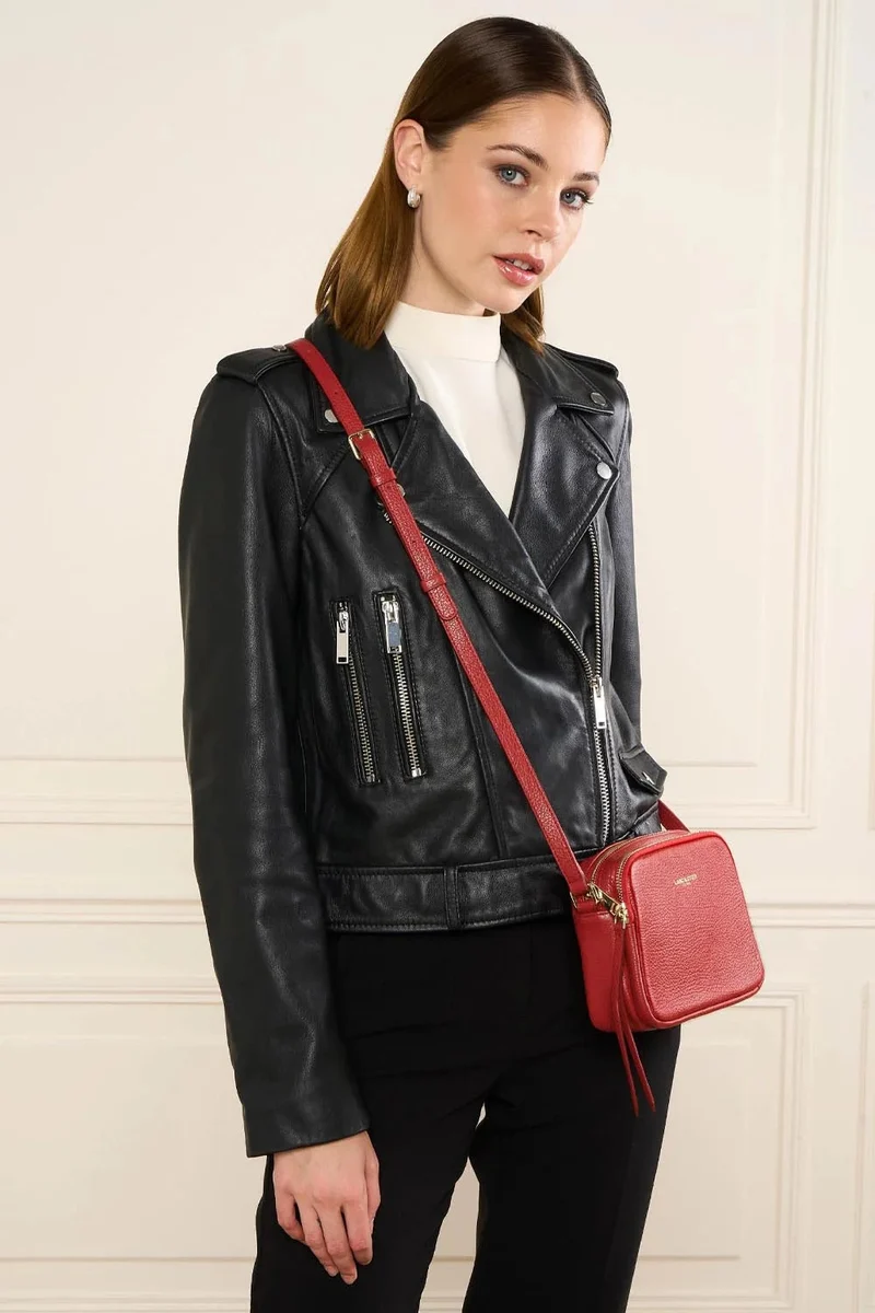 Lancaster Sac trotteur Dune Rouge