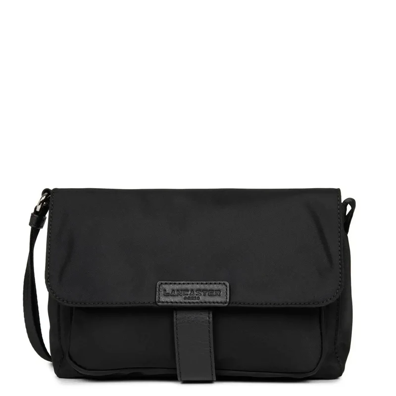 Lancaster Sac rabat porté croisé Noir
