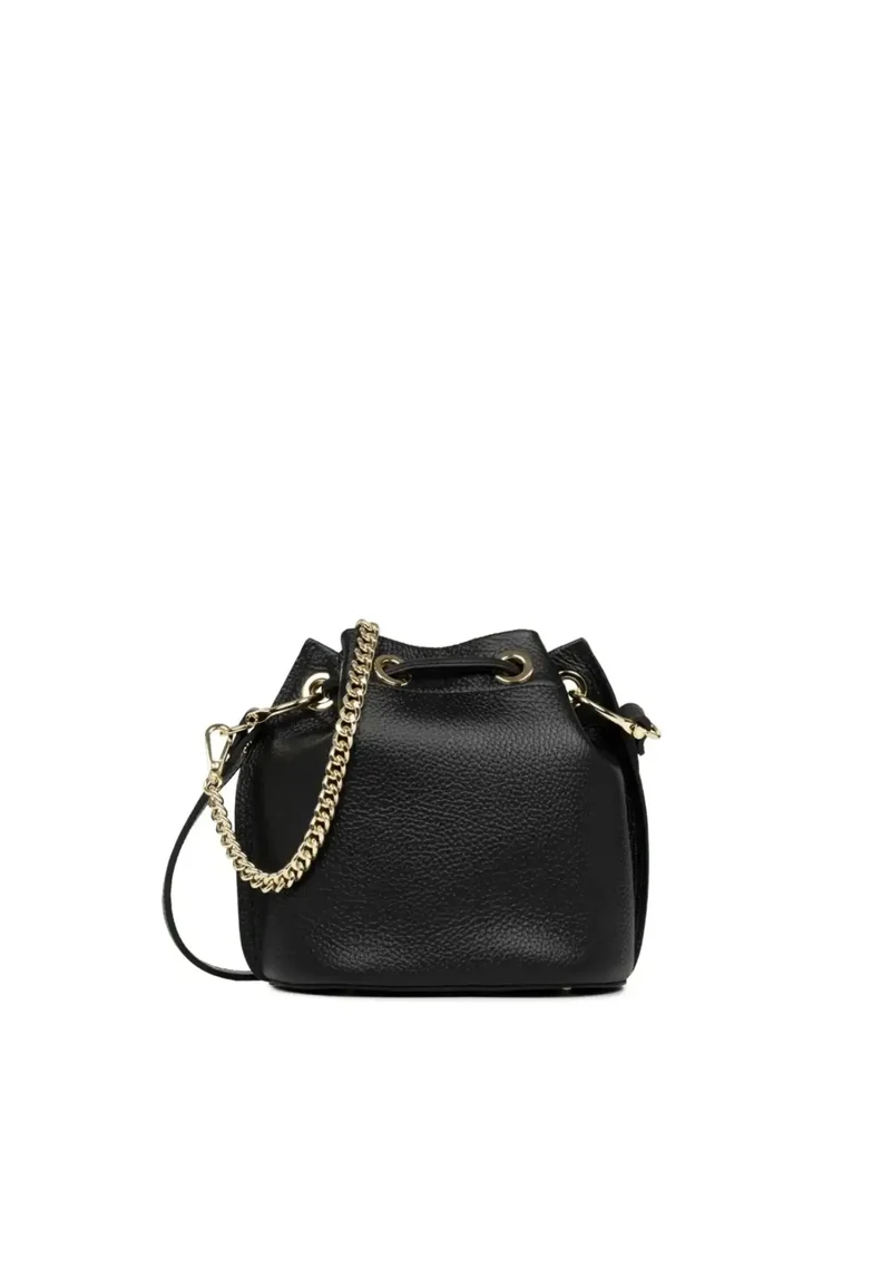 Lancaster Bourse Alba Double S Noir/Nude
