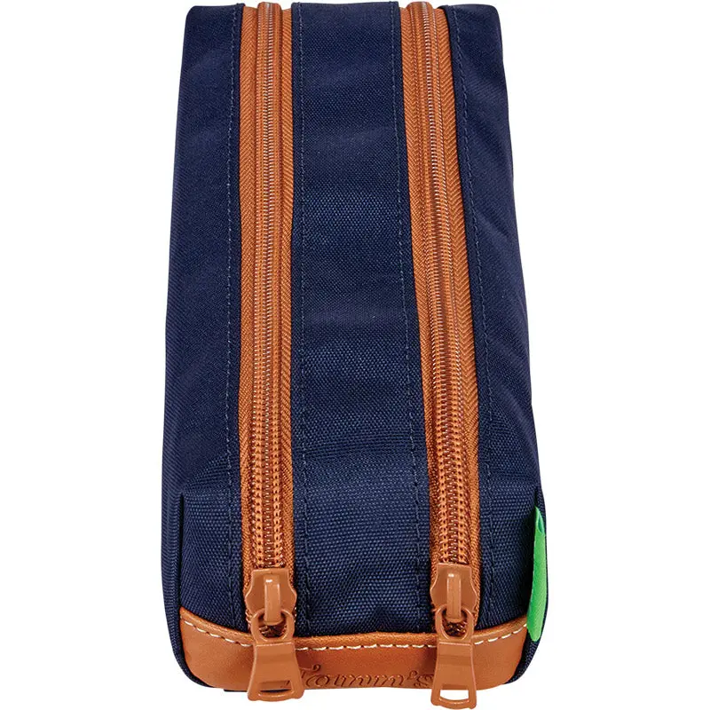 TANN'S Trousse Double Les Signatures Camille Bleu Marine