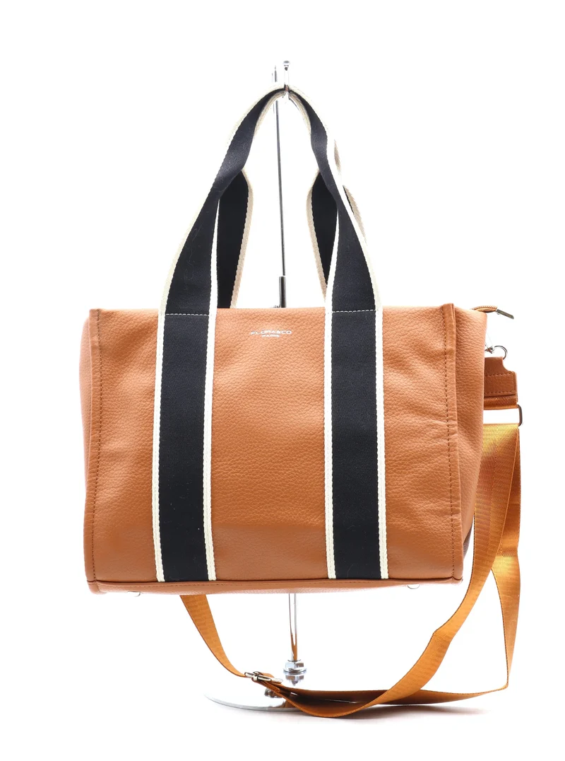 FLORA AND CO Sac cabas format Camel