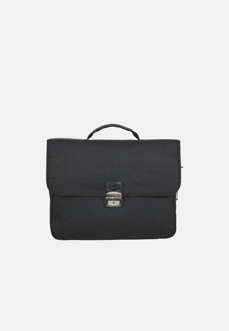 Francinel Porte document Toile et cuir 3 soufflets 8053