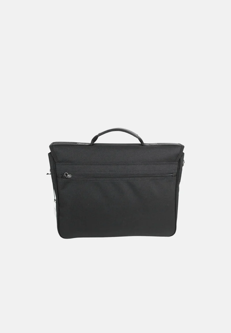 Francinel Porte document Toile et cuir 3 soufflets 8053