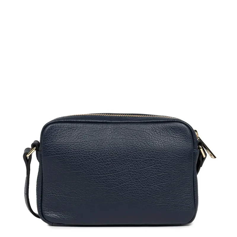 Lancaster Sac trotteur Zippé S Dune Bleu Foncé