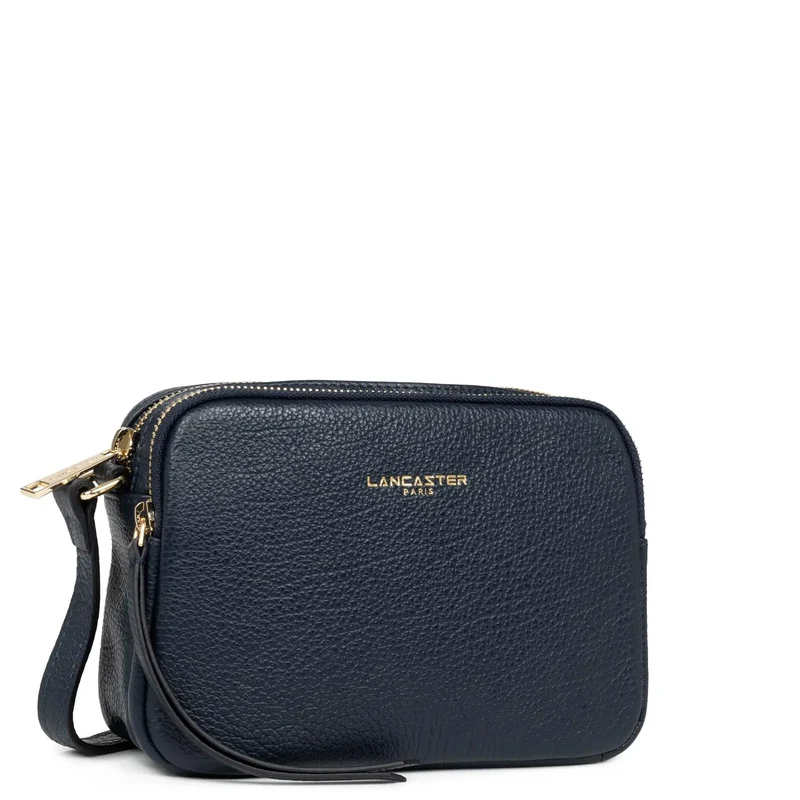 Lancaster Sac trotteur Zippé S Dune Bleu Foncé