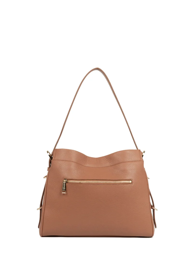 Lancaster Sac hobo Avec fermoir L Lady ROMY Camel