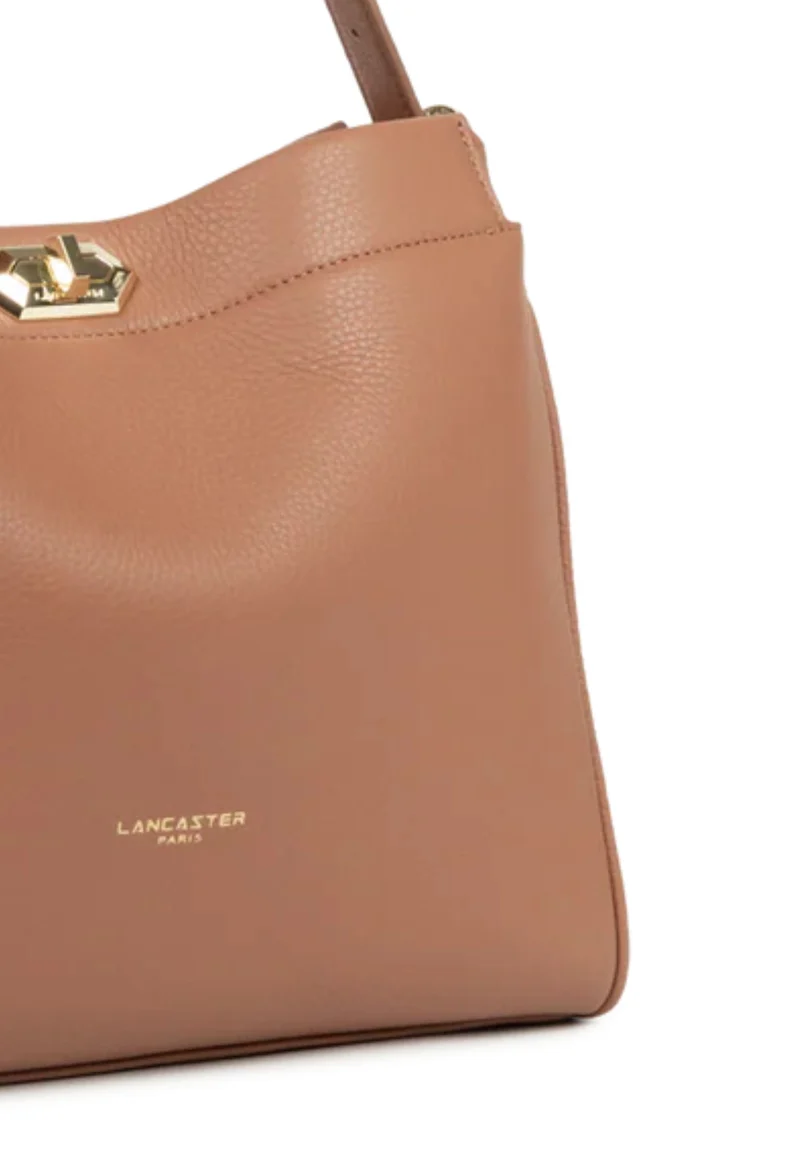 Lancaster Sac hobo Avec fermoir L Lady ROMY Camel