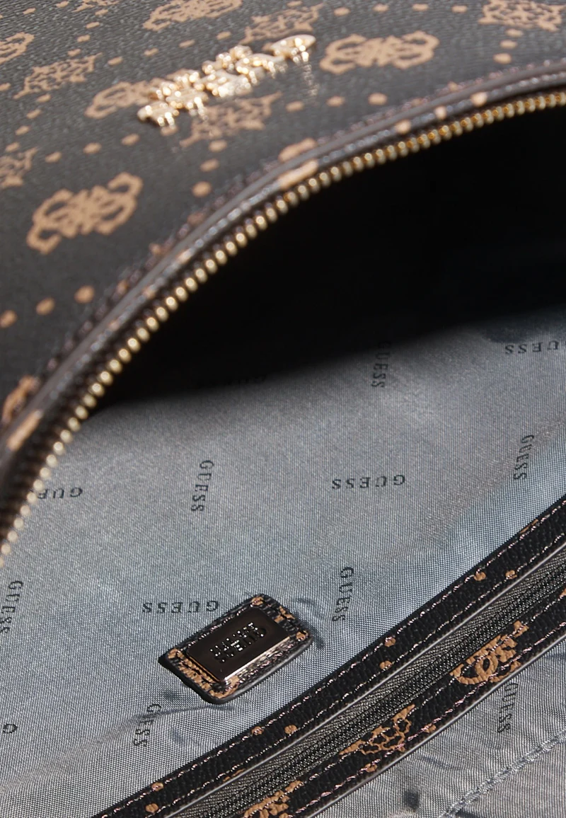 Guess Sac Voyage Calebra Tote Espresso Logo