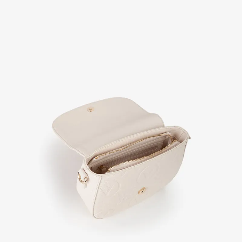 Valentino Sac Bandoulière Samba Re Beige Femme Ecru