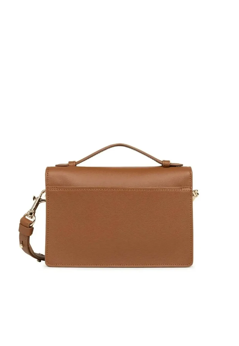 Lancaster Sac à Main A rabat avec fermoir Zoé Camel