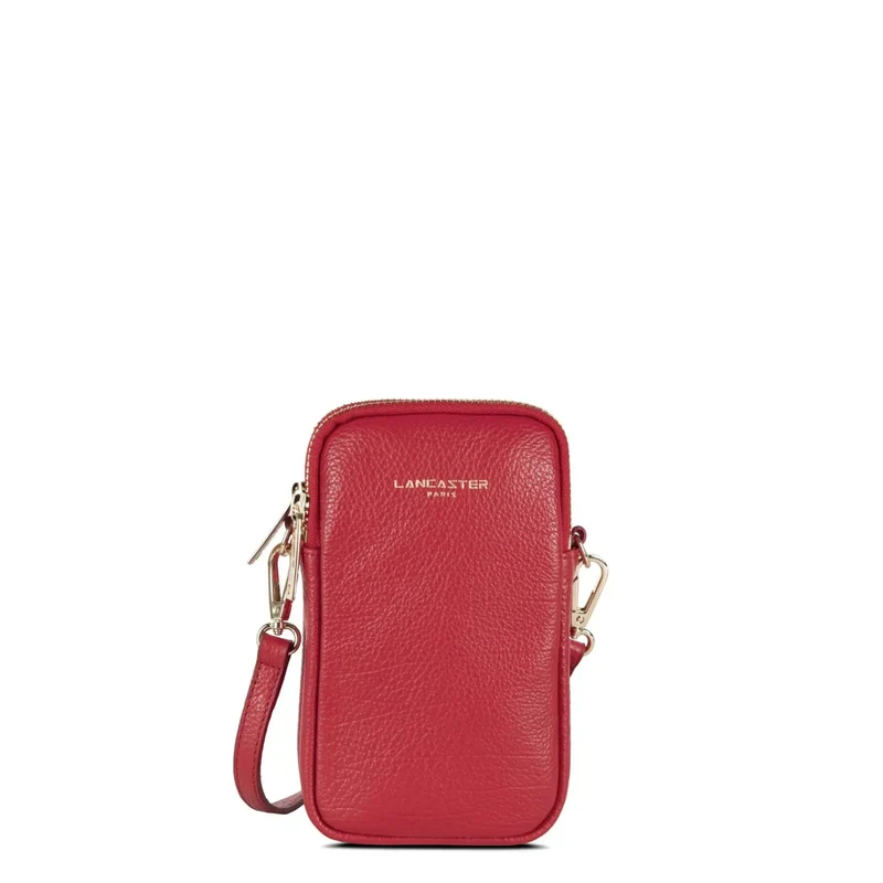 Lancaster Sacoche pour téléphone Dune Rouge