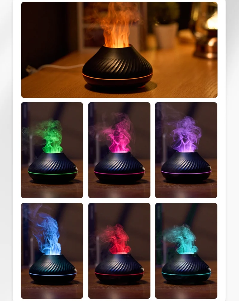 Diffuseur d'huile essentielle, Lampe à flamme pour Aromathérapie | Volcano™