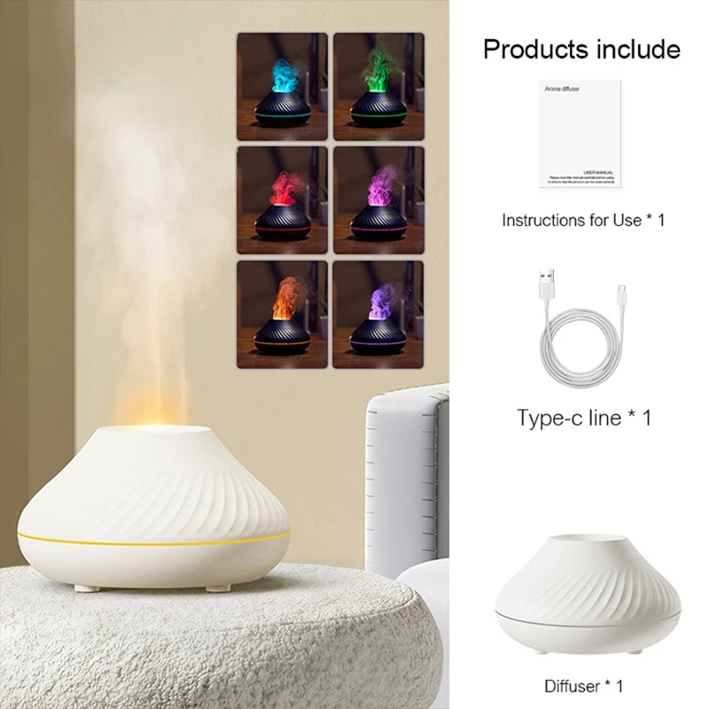 Diffuseur d'huile essentielle, Lampe à flamme pour Aromathérapie | Volcano™