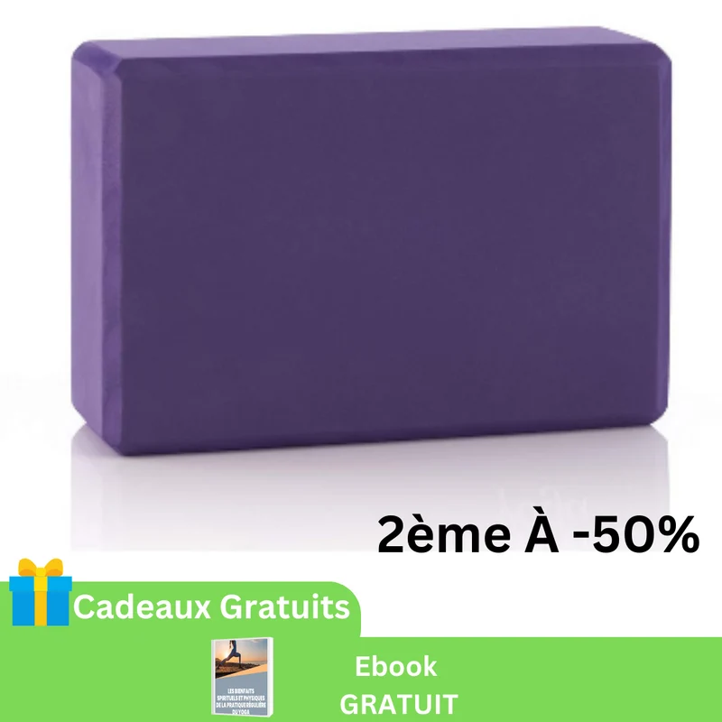 Brique Yoga et Fitness en mousse EVA | BlocEVA™