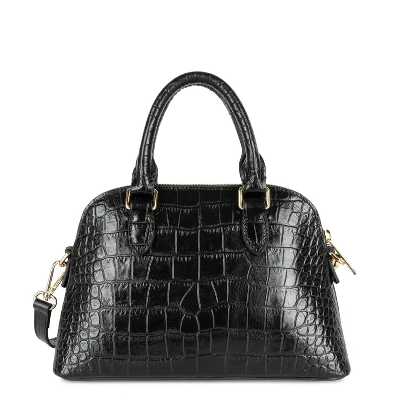 Lancaster Sac demi lune Zippée M Exo Noir