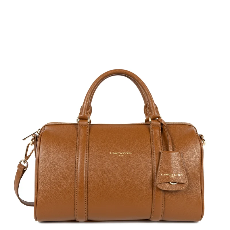 Lancaster Sac polochon Zippé L Milano Ana Camel