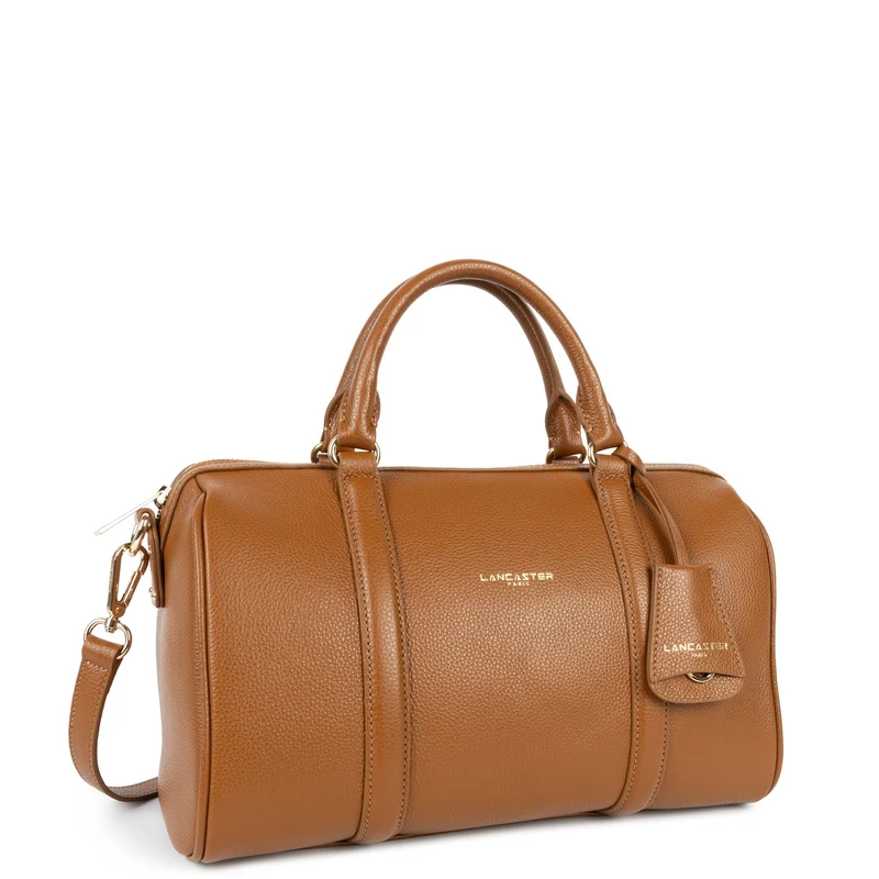 Lancaster Sac polochon Zippé L Milano Ana Camel