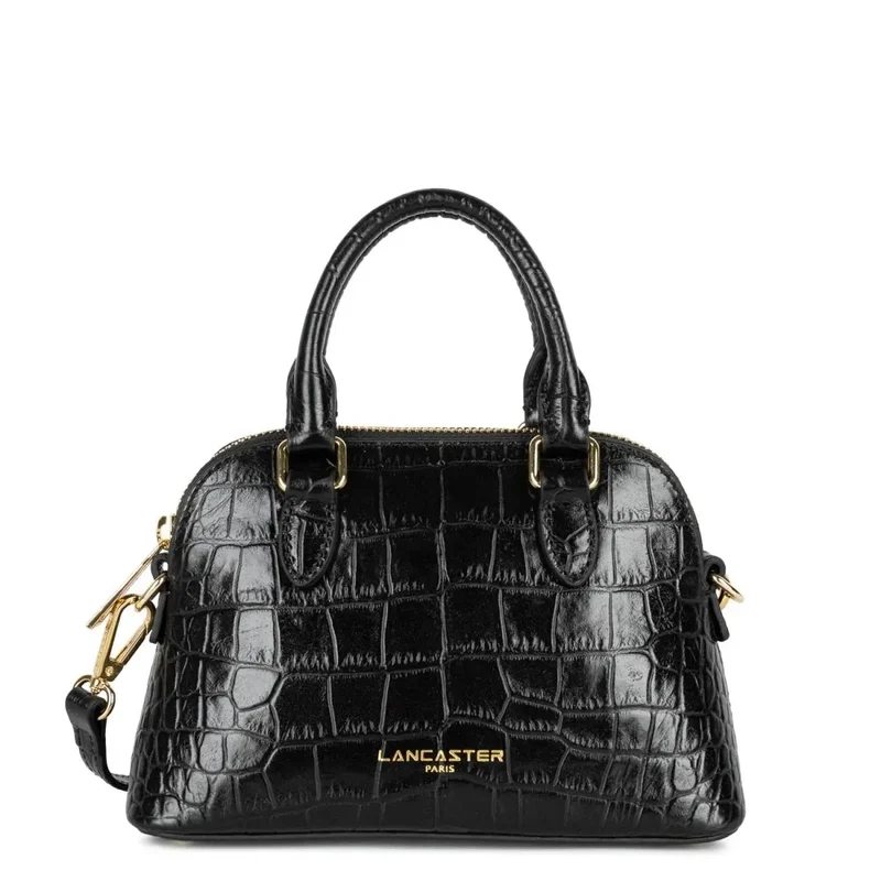 Lancaster Sac demi lune Zippée S Exo Noir