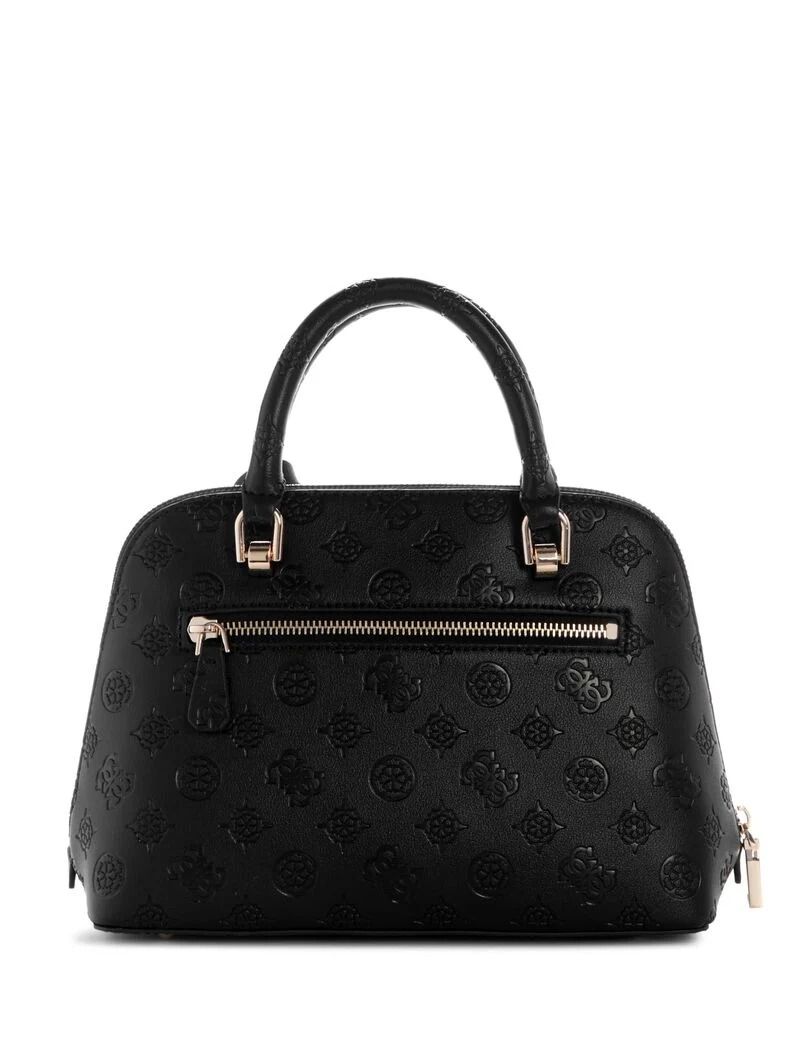 Guess Sac Bandoulière Dita Dome Satchel Black Logo