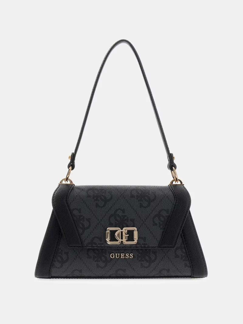Guess Sacs à main Karnilla Logo Bucket Coal Logo