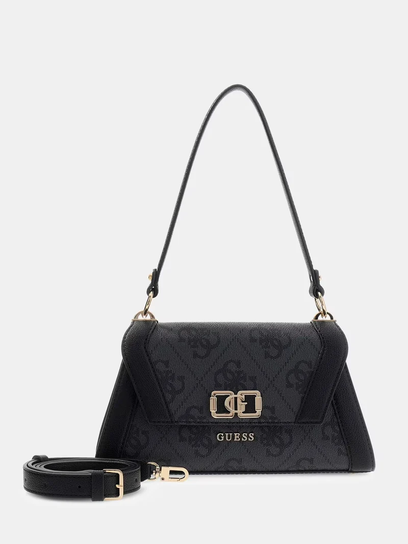 Guess Sacs à main Karnilla Logo Bucket Coal Logo