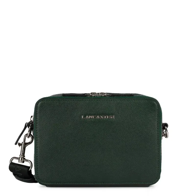 Lancaster Sacoche Double Zip Delphino S Vert Foncé