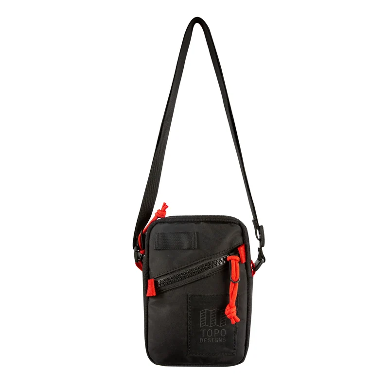 Topo Designs Sacoche Mini Shoulder Bag Black/Black