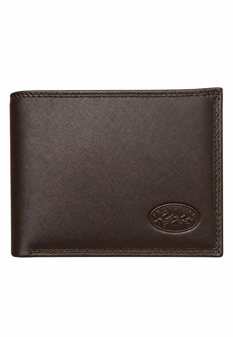 Francinel Portefeuille italien cuir de vachette Marron