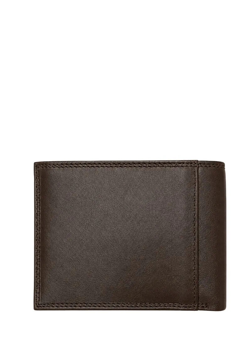 Francinel Portefeuille italien cuir de vachette Marron