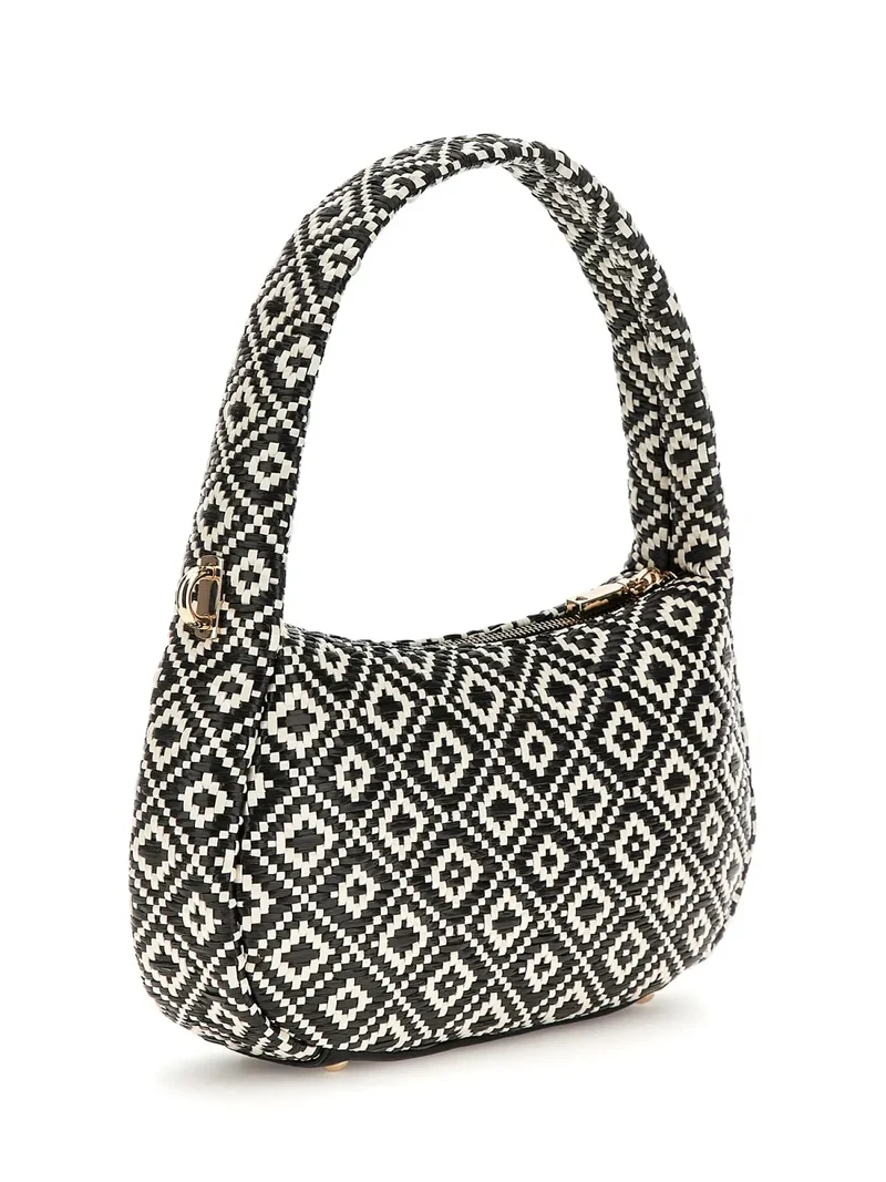 Guess Sacs à main Rianee Hobo Black