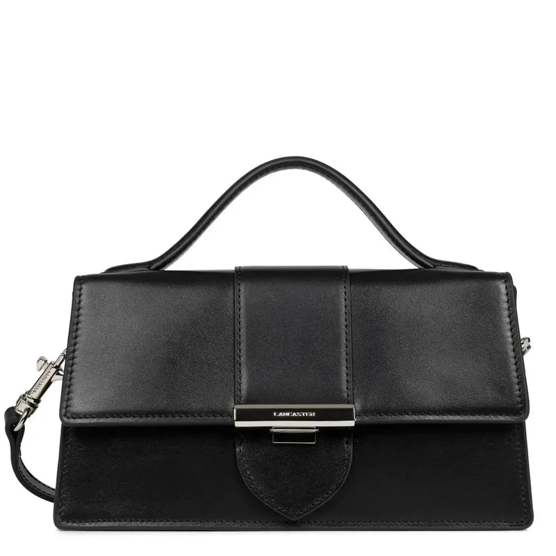 Lancaster Sac à rabat avec fermoir Paris Ily Noir