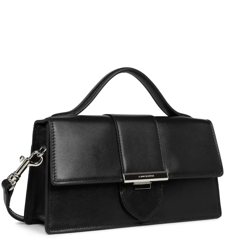 Lancaster Sac à rabat avec fermoir Paris Ily Noir