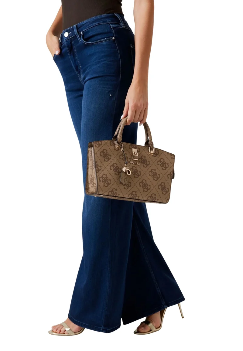 Guess Sac Bandoulière Lorelei Girlfriend S Latte Logo