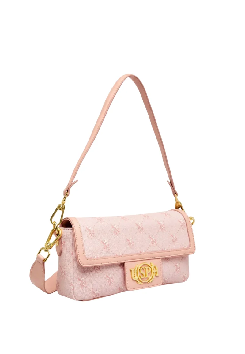 U.S Polo Assn. Pochette Hampton Rose