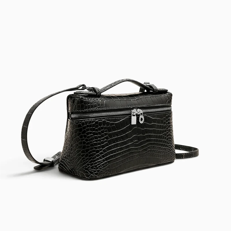 Petit Sac Bandoulière Femme Crocodile