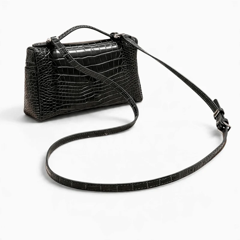 Petit Sac Bandoulière Femme Crocodile