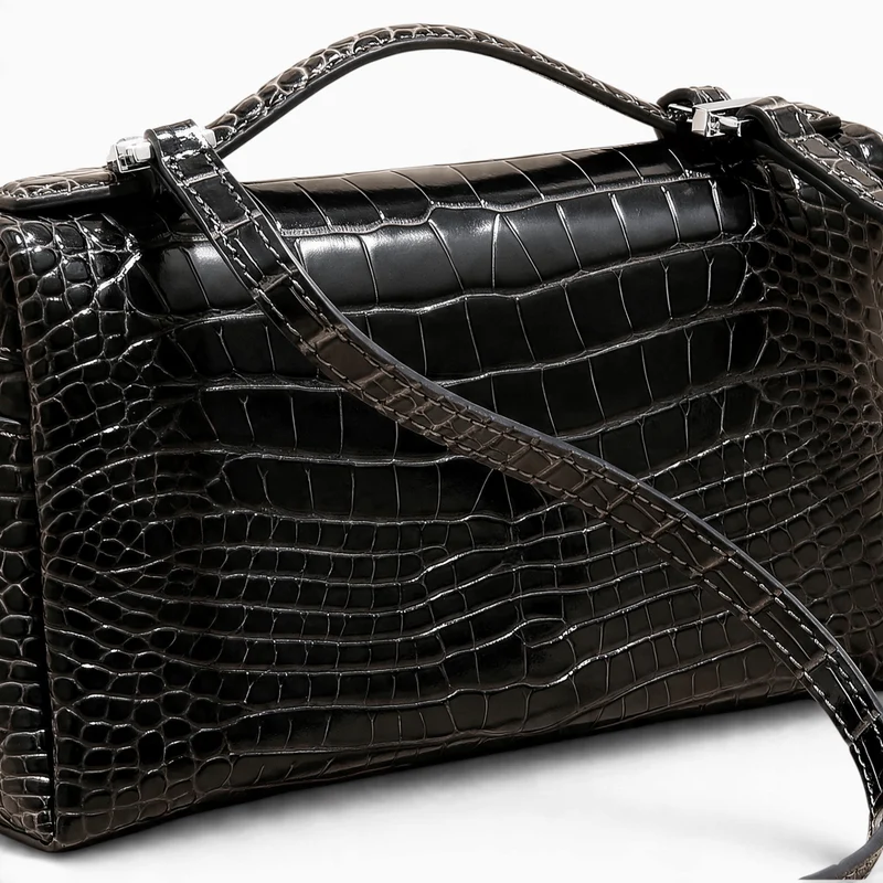 Petit Sac Bandoulière Femme Crocodile