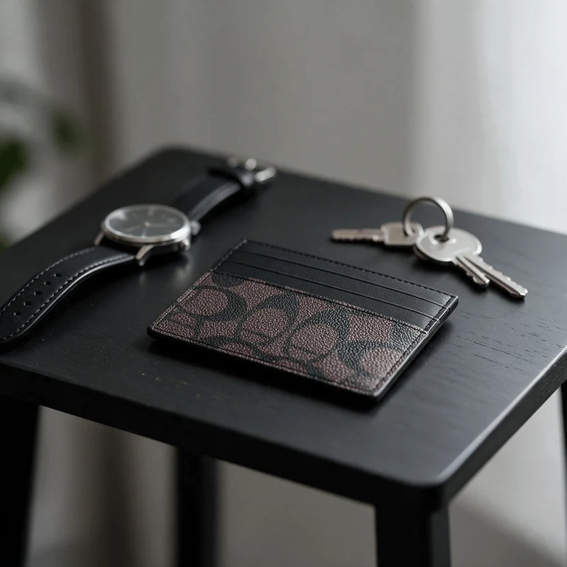 Porte-Carte Femme Compact à Motif