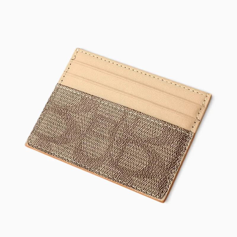 Porte-Carte Femme Compact à Motif