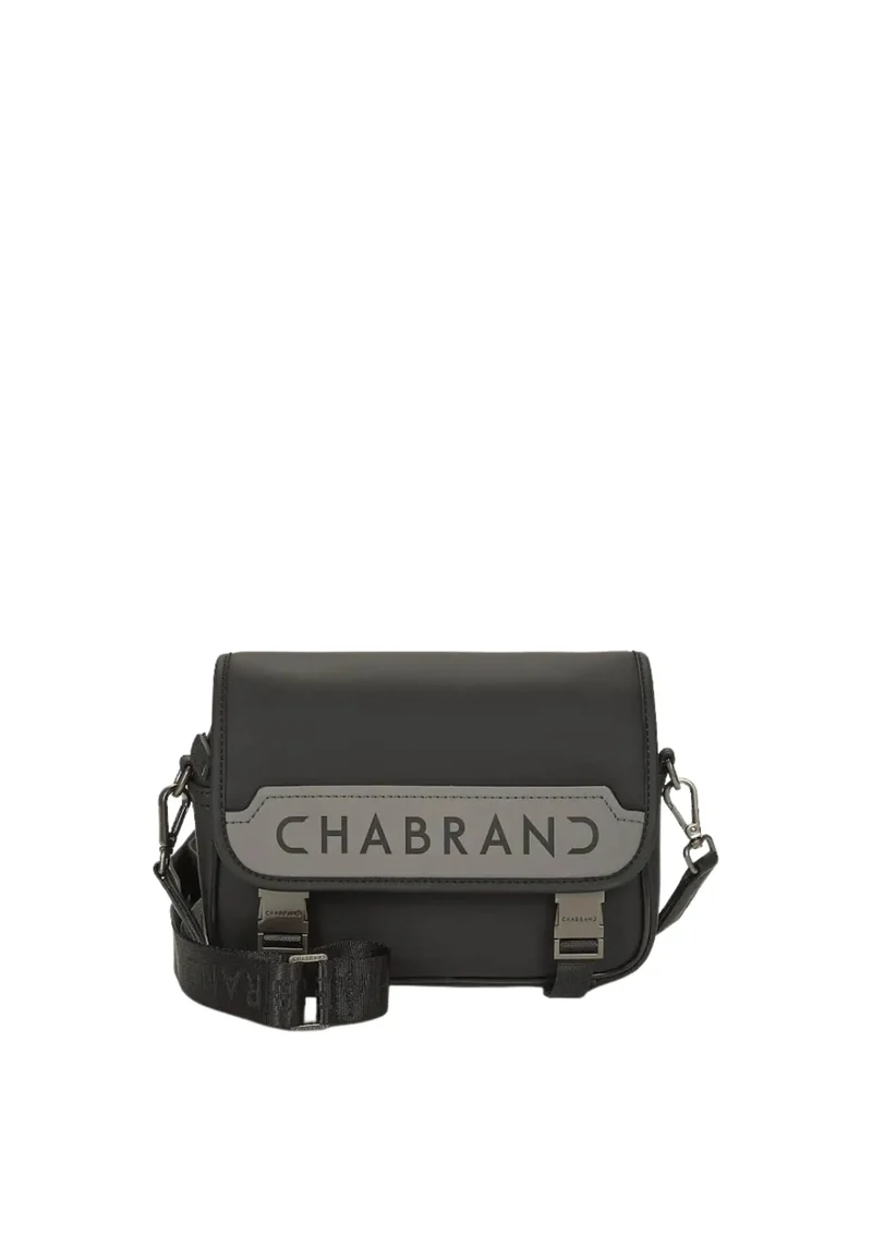 Chabrand Sacoche zippée Touch Bis Noir/Gris