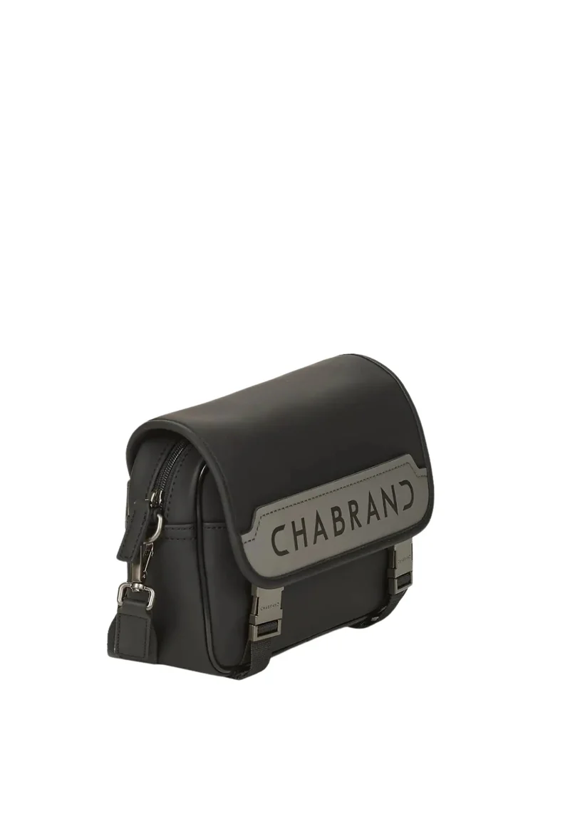 Chabrand Sacoche zippée Touch Bis Noir/Gris