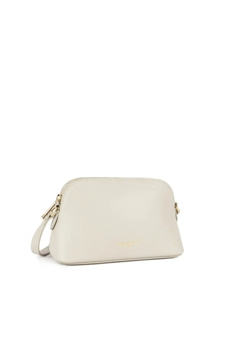 Lancaster Sac demi lune Zippé S Sierra Jia Ivoire