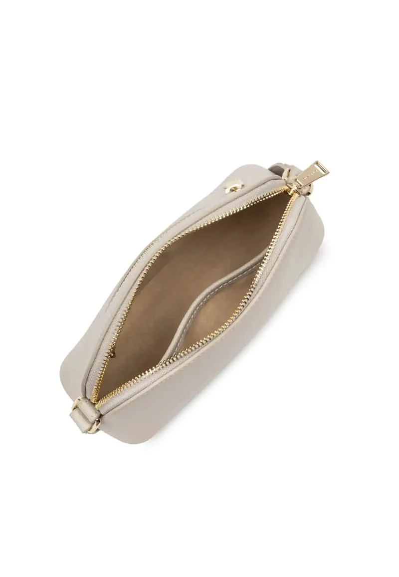 Lancaster Sac demi lune Zippé S Sierra Jia Ivoire