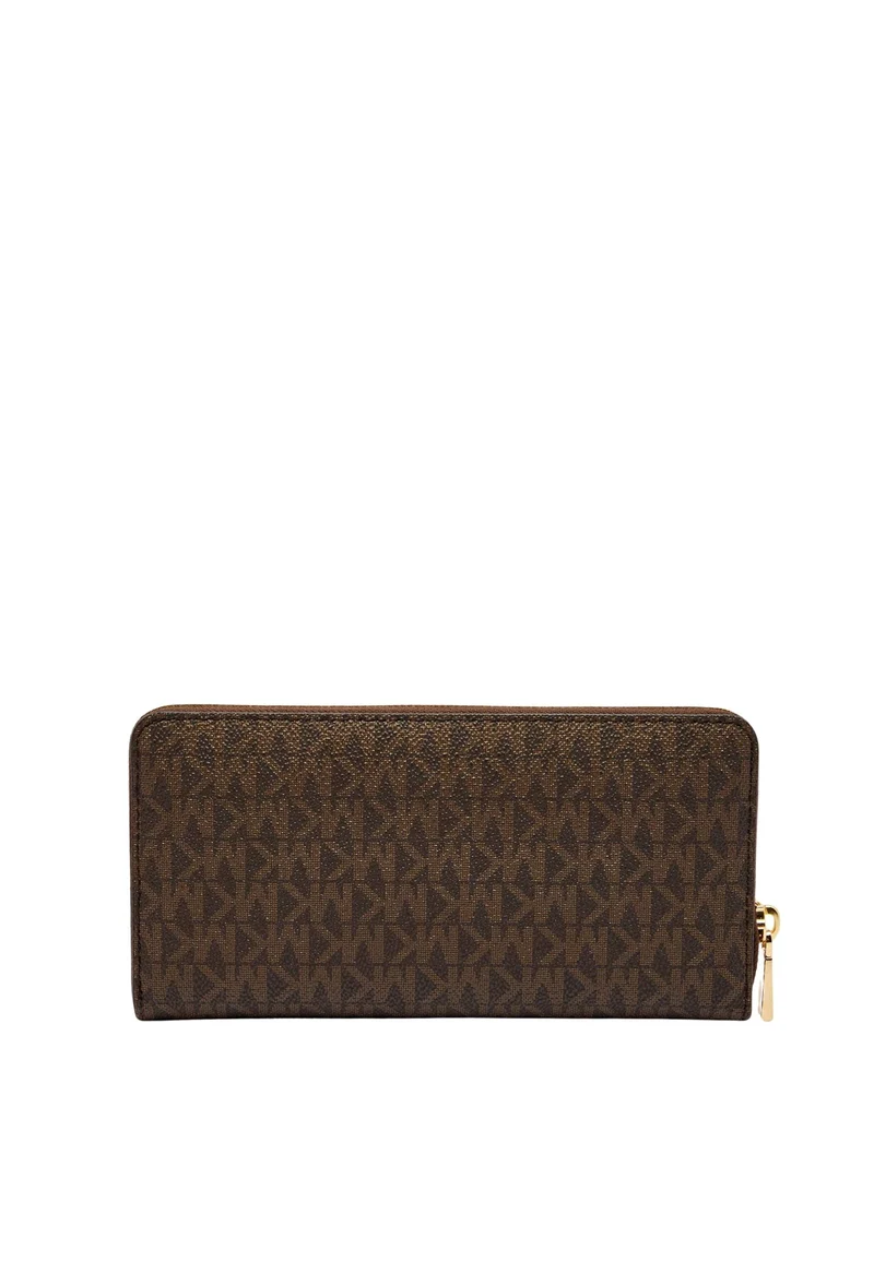 Michael Kors Portefeuille Continental Jet Set Slim Marron