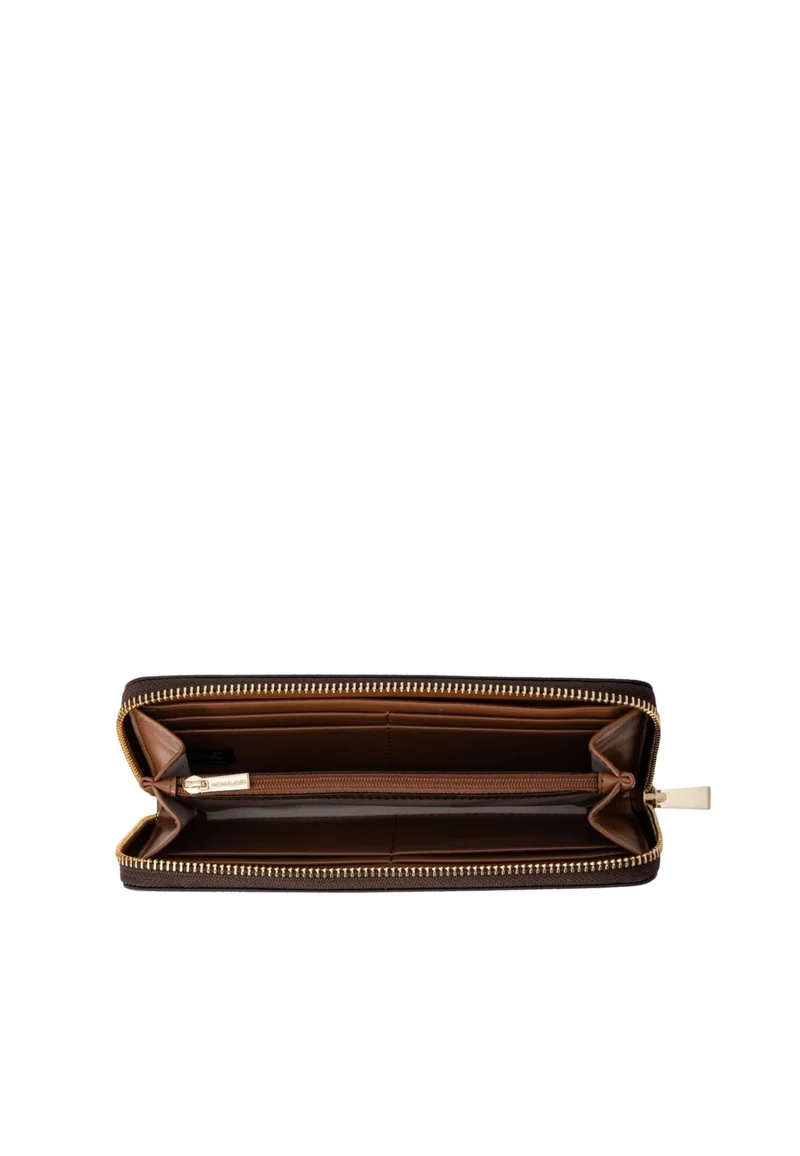 Michael Kors Portefeuille Continental Jet Set Slim Marron