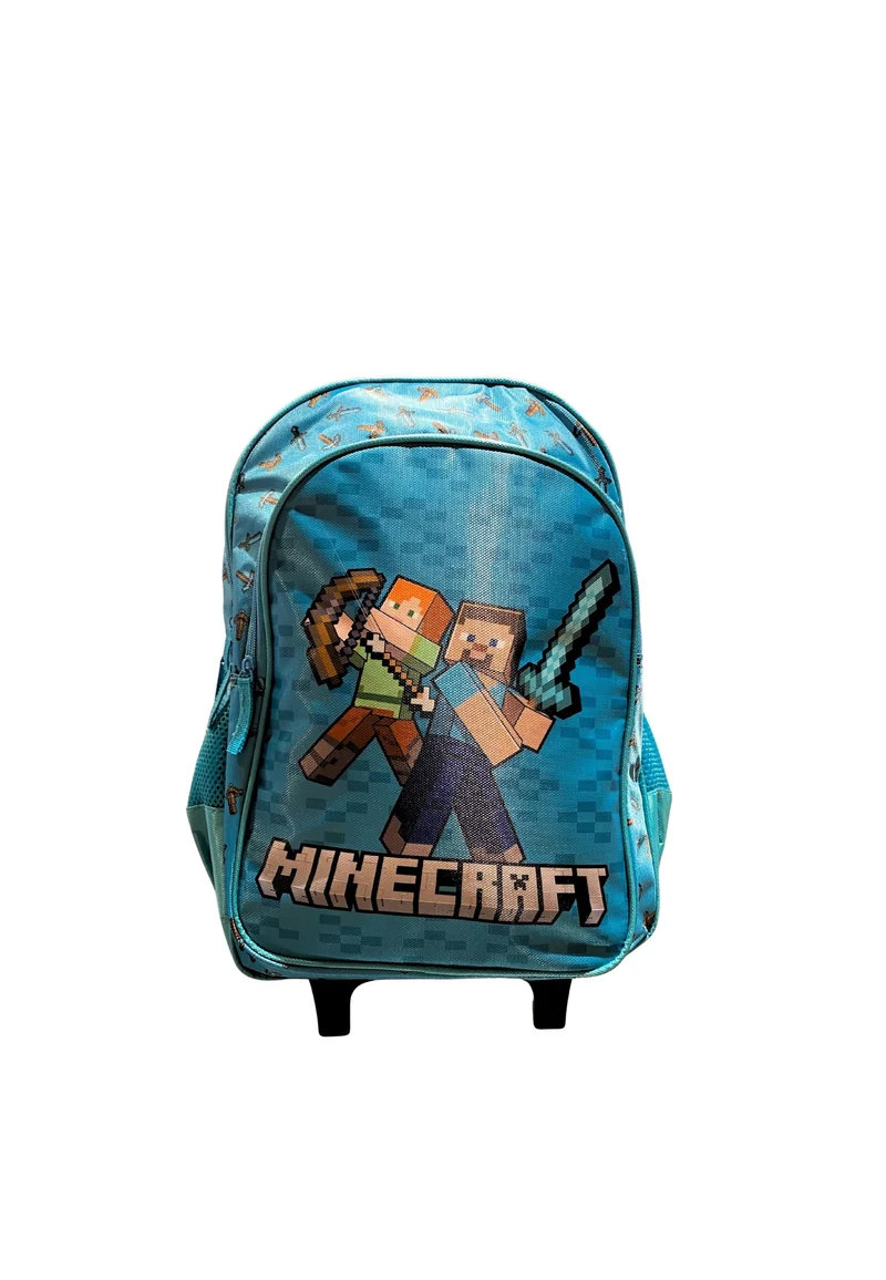 Minecraft Sac à dos Trolley, 44 cm