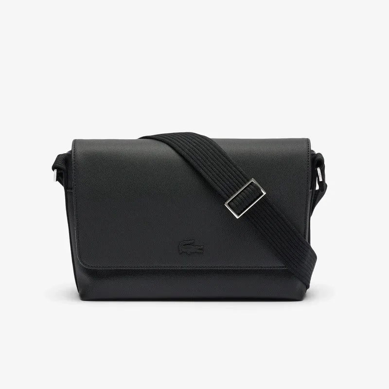 Lacoste Sacoche rabat Men S Classic Homme Noir
