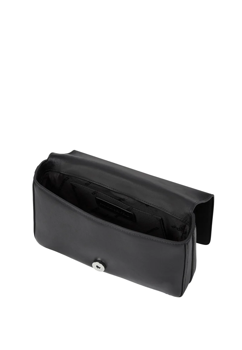 Karl Lagerfeld Petit sac bandoulière K/Signature Noir/Nickel