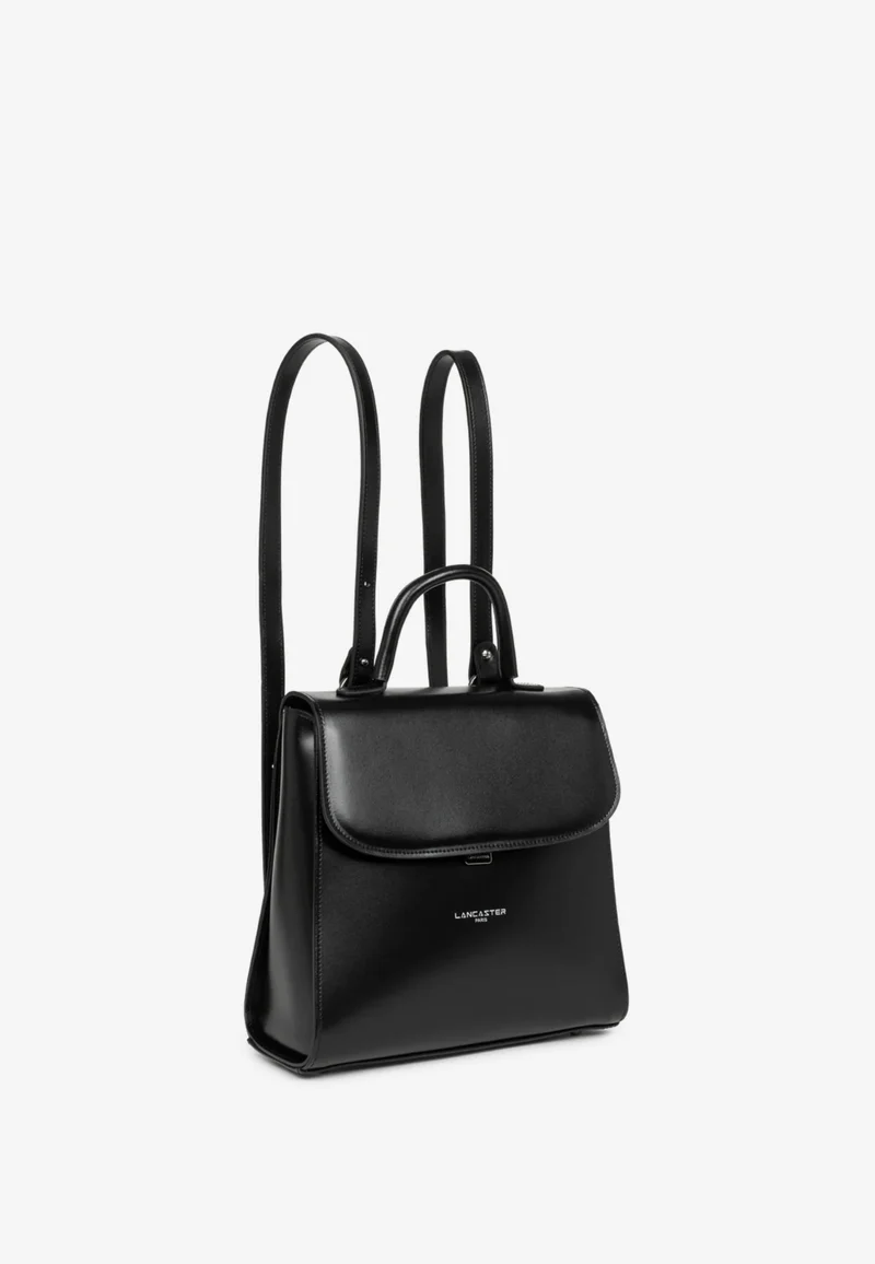Lancaster Sac à dos à Rabat Suave Even Noir