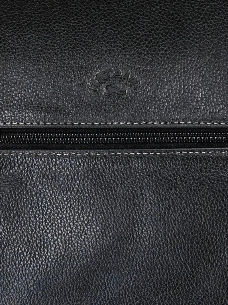 Katana Sac de voyage cuir 59 cm noir